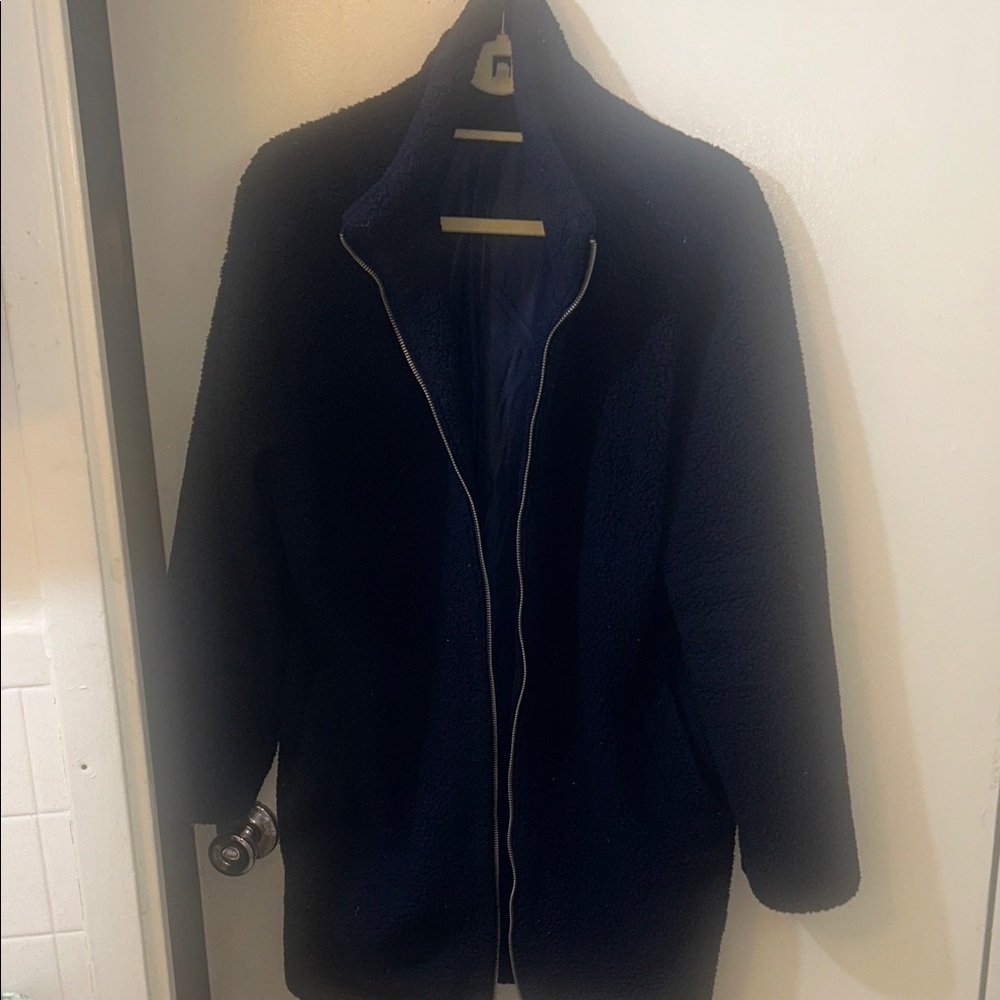GAP Dark Blue Teddy Jacket